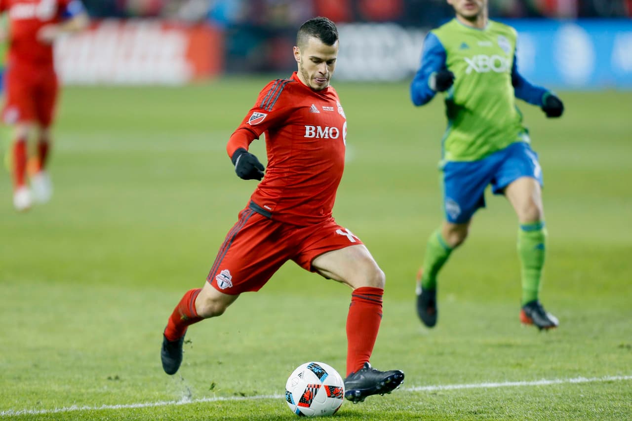 Sebastian Giovinco liderando el ataque de Toronto FC.