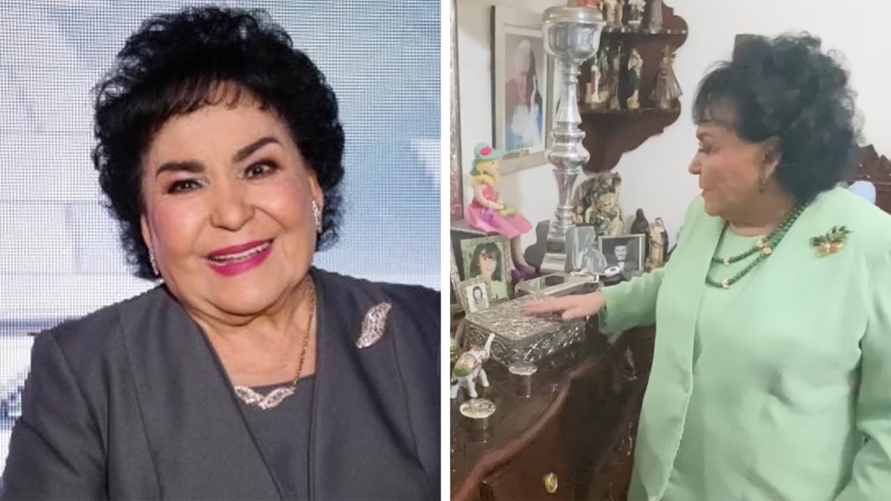 Así es la casa de Carmen Salinas: vajillas lujosas y una vitrina de perfumes, mostró cada rincón de su hogar