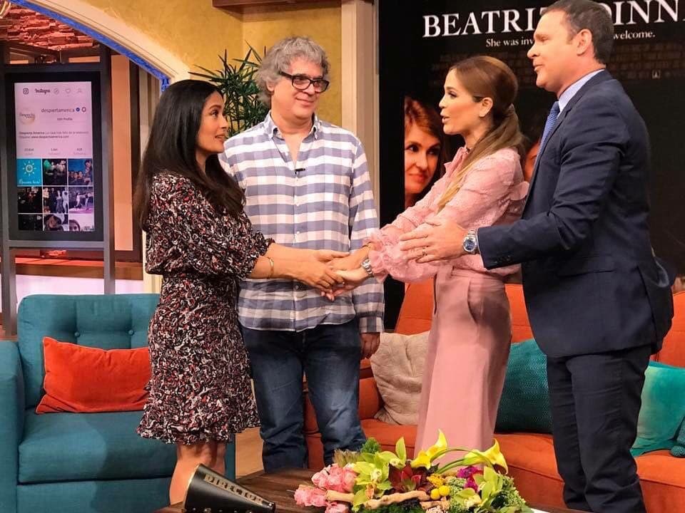 Karla y Alan le desearon mucho éxito en este nuevo proyecto.