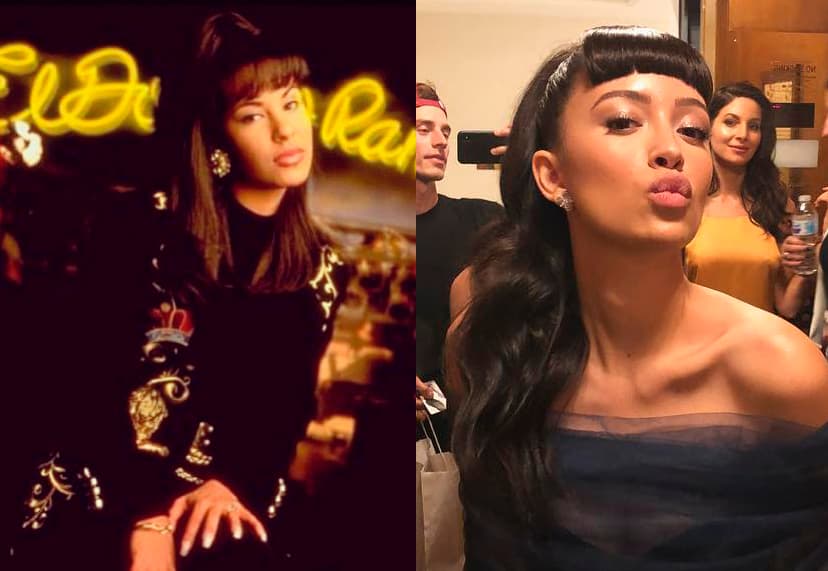 El día del estreno, el creador de 'Selena: La serie' de Netflix, Moises Zamora, ofreció una entrevista en la que habló sobre la elección de Serratos para interpretar a Selena.