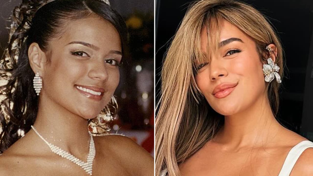 Karol G revela fotos de su fiesta de XV años y del “vestido esponjado” que usó: así lucía
