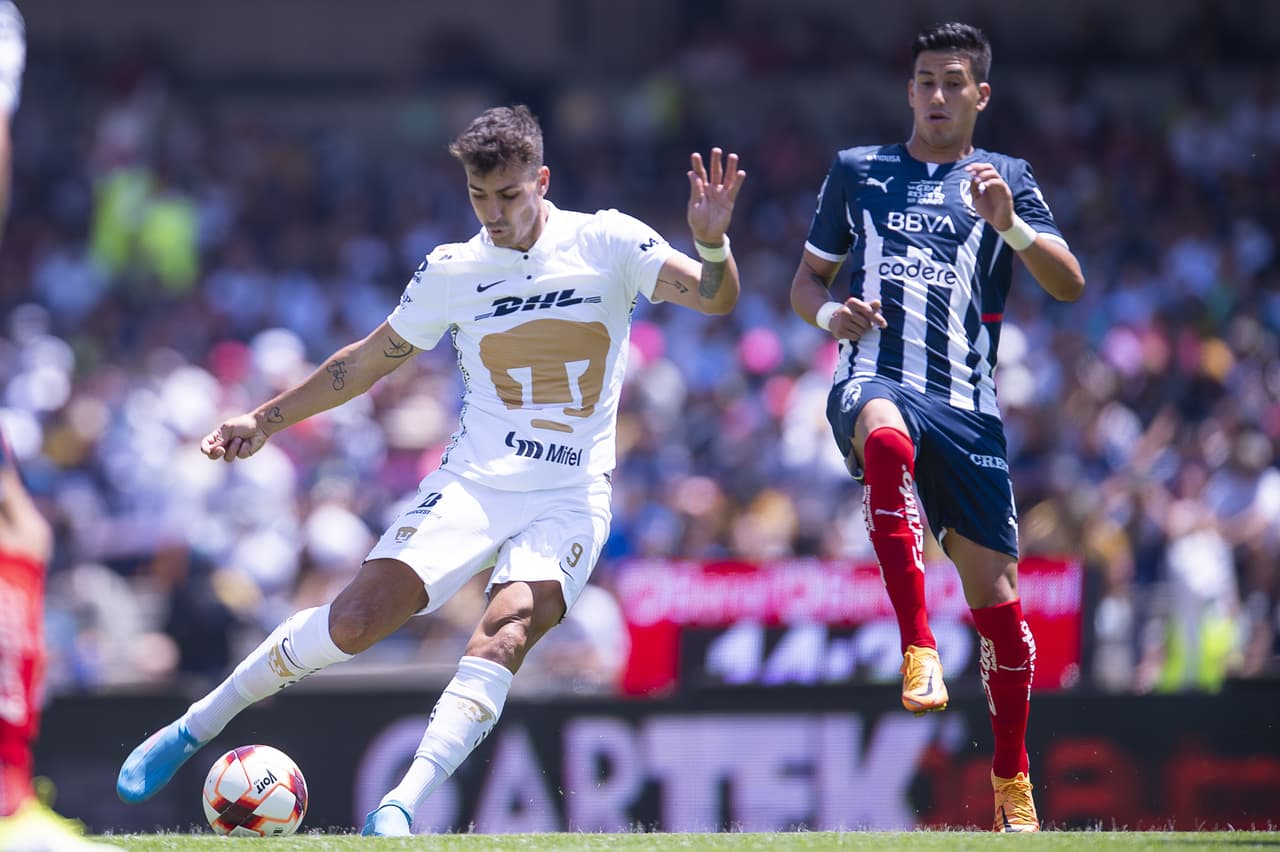 A pesar de haber jugado con 10 futbolistas la mayor parte del juego por la expulsión de Juan Ignacio Dinenno, los Pumas lograron una vital victoria ante Rayados.