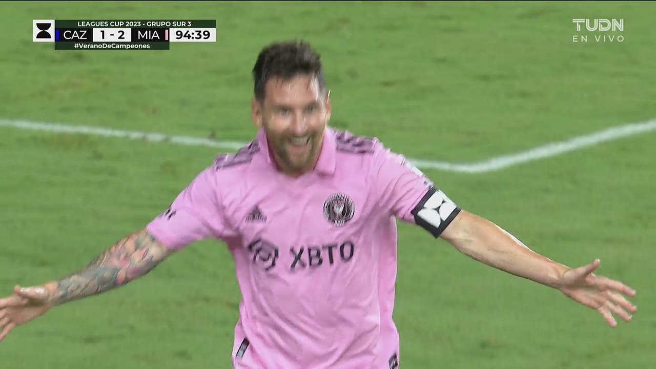 Seguimiento | Messi anota un golazo y tiene debut soñado en Miami