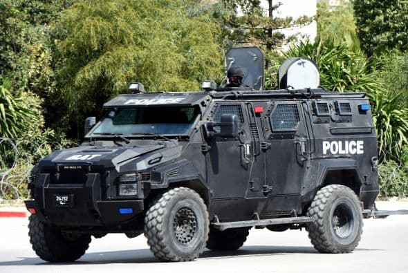 Allí tomaron varios rehenes, según el relato de las Fuerzas de Seguridad.