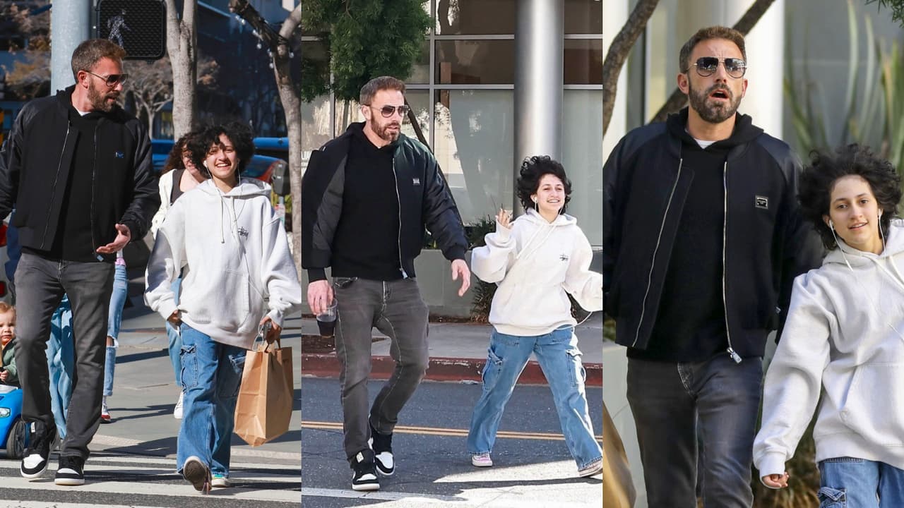 Según el Daily Mail, Ben Affleck hizo reír a Emme con sus bromas.