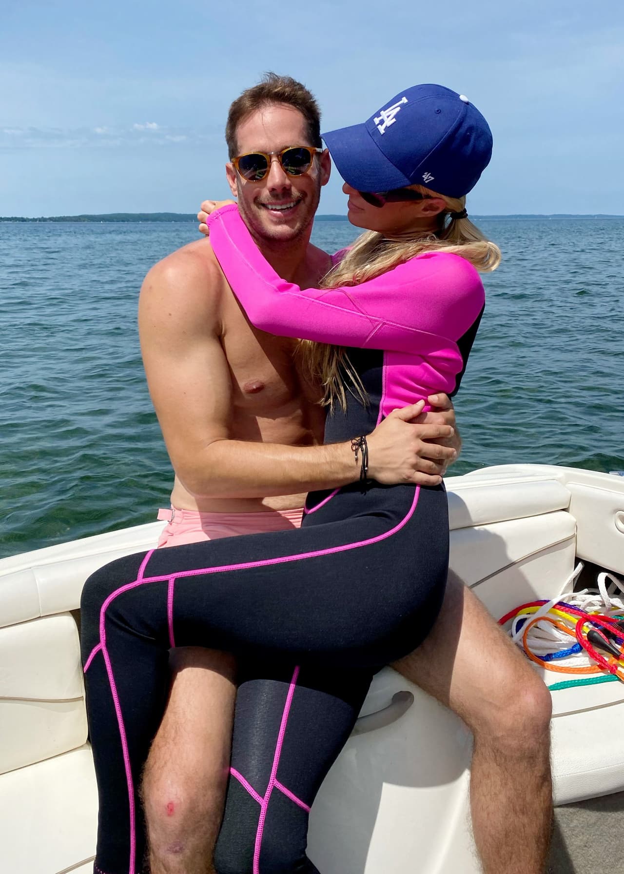 Agregó que esta es la primera vez que se siente en igualdad de condiciones con una pareja, por lo que accedió a derribar sus muros y abrir su corazón: "Él no quiere nada de mí más que mi amor. Es una sensación increíble saber eso".