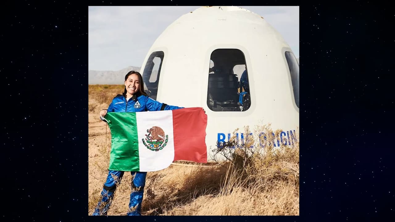 A inicios de este año, 
<b>Katya participó en un proceso de selección con más de 7,000 personas</b> para ser una de las pasajeras del vuelo al espacio de Blue Origin. La joven fue la ganadora a través de la organización sin ánimo de lucro 
<a href="https://spaceforhumanity.org/apply" target="_blank">Space for Humanity</a>.