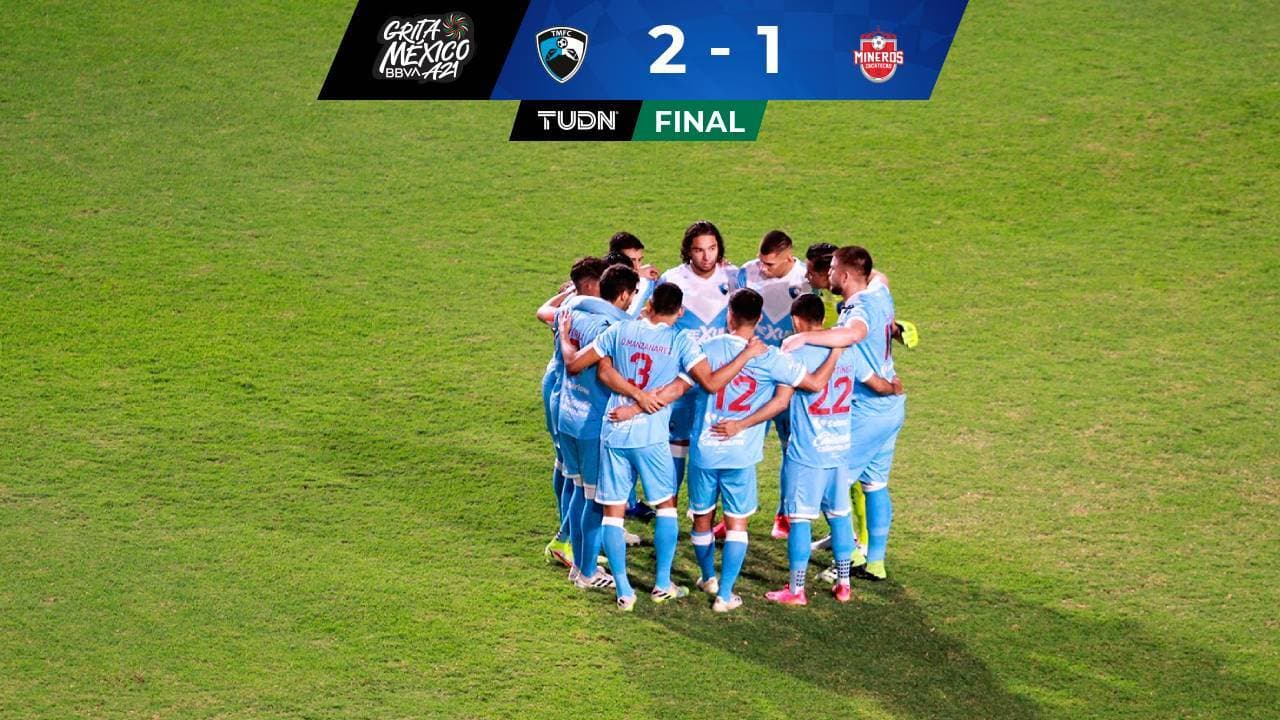 Tampico Madero derrota sobre el final 2-1 a Mineros y se mete a Liguilla