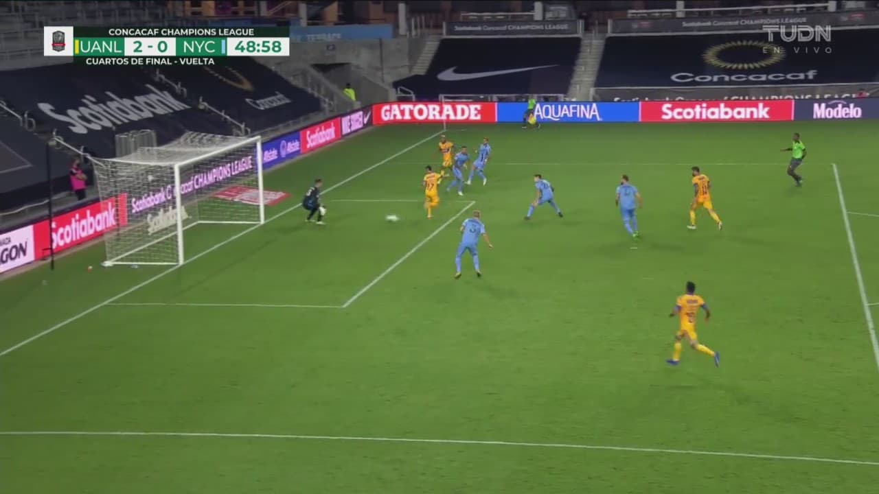 ¡Qué clase de gol! Leo Fernández hace el 2-0 de Tigres como crack