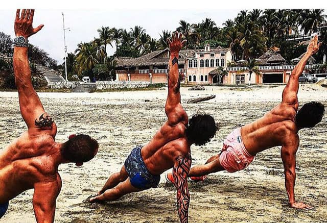 Erik tiene una hermosa parte espiritual, es por eso que aprovecha cada momento para encontrar su paz interior.