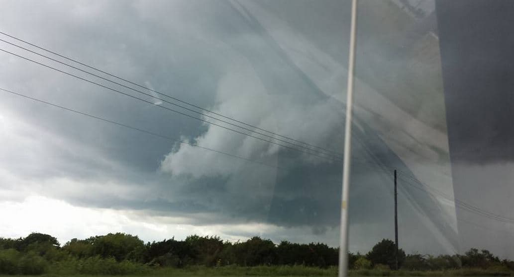 La audiencia compartió fotos de la zona tras el paso de la tormenta Bill.
