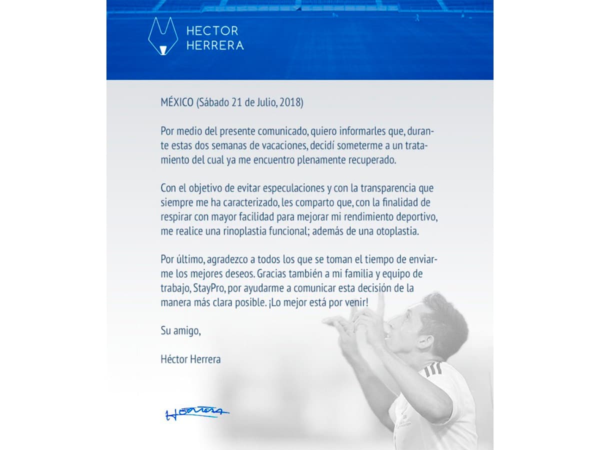 En un comunicado oficial se explica el propósito de las cirugías.