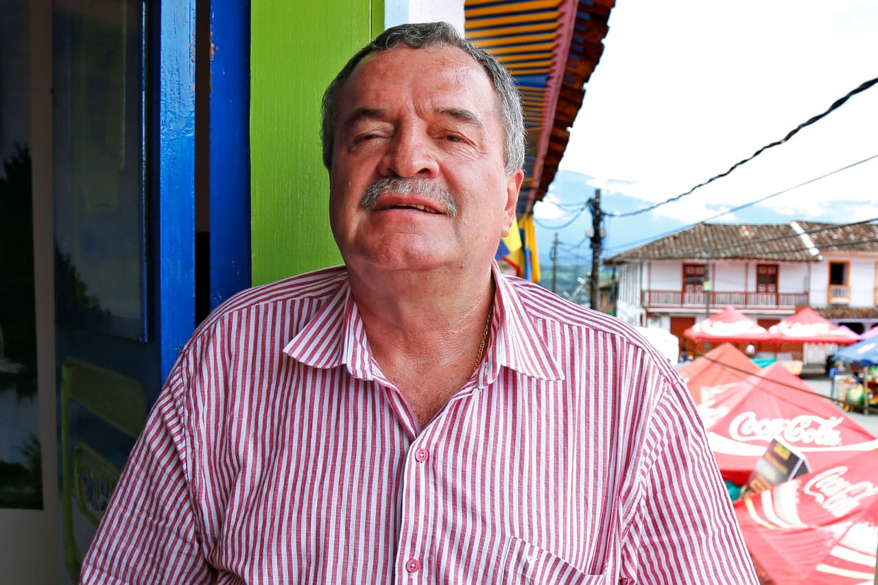 Roberto Murillo Zapata, alcalde de Filandia, quien tiene la idea de apostarle al bilingüismo desde los primeros años de educación en las escuelas del municipio. Esta es su tercera administración.