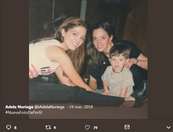 Hasta ayer, desde la cuenta que la hermana de Adela Noriega aseguró es la oficial, solamente había realizado dos publicaciones. La primera fue esta, en la que puso su foto de perfil.