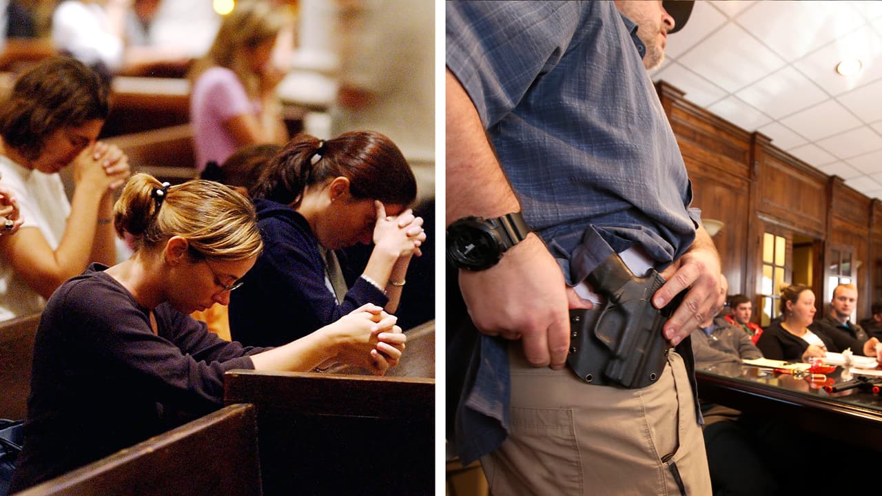 Derecho a portar armas en más iglesias de NC: la legislatura que sólo espera la firma o veto de Cooper