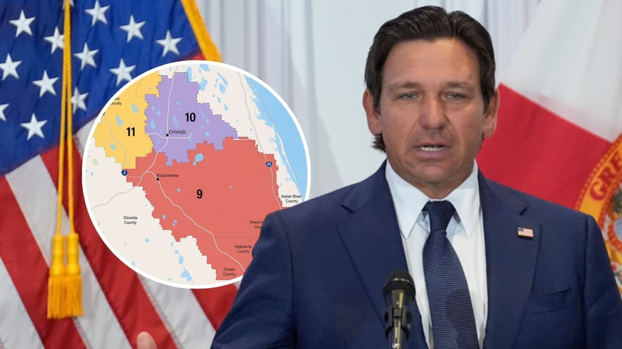 Redistritación en Florida cambia mapa de Orlando y reduce peso del voto latino