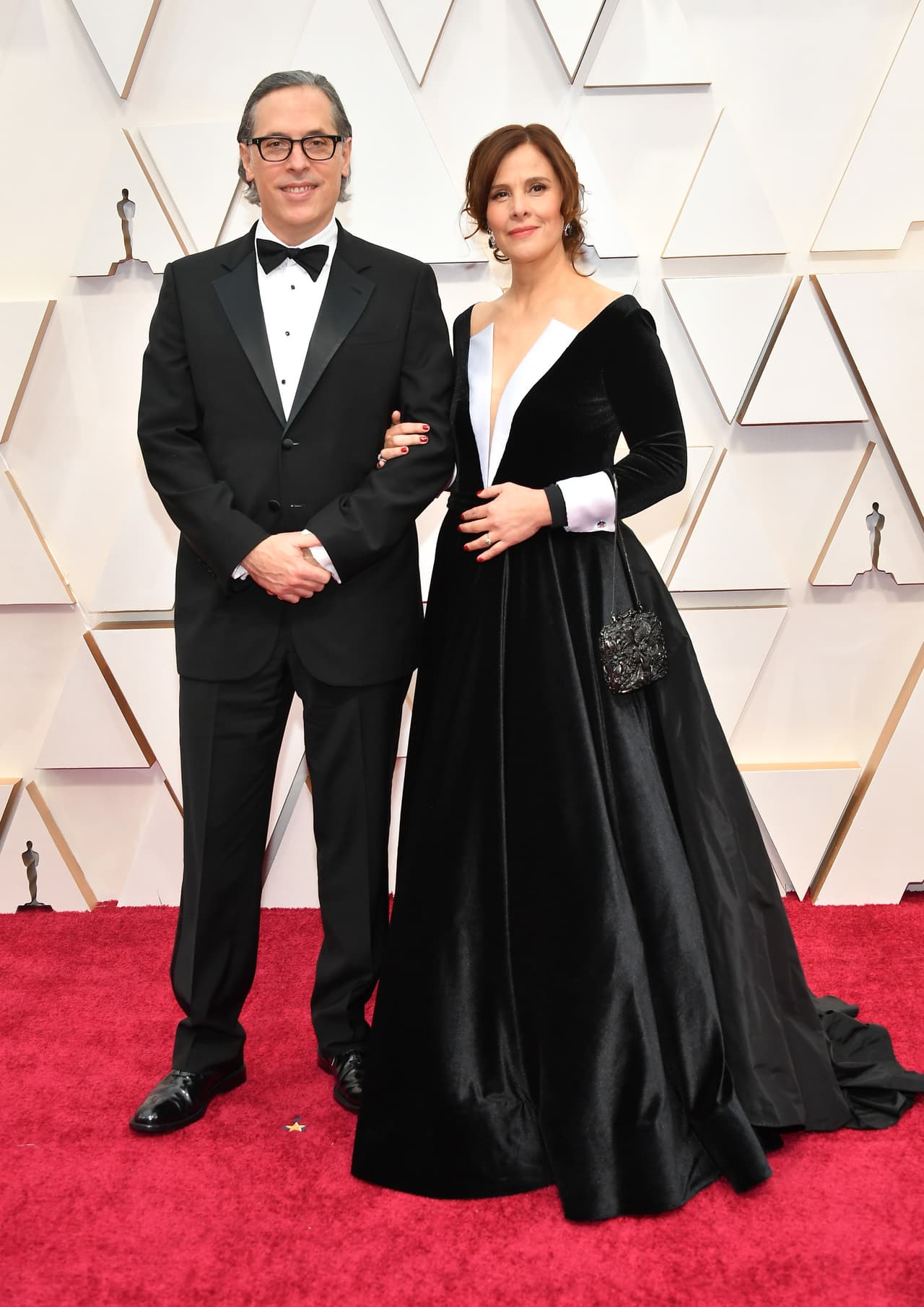 El cinefotógrafo mexicano Rodrigo Prieto llegó de la mano de su esposa Mónica Prieto. Está nominado por tercera vez a los premios Oscar, en esta ocasión por 'El irlandés'.