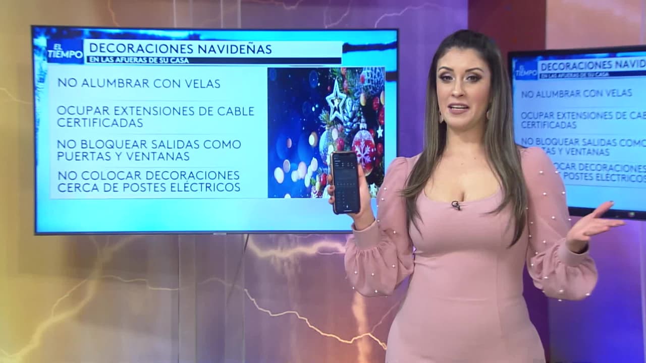 Valeria Barriga te da algunos tips para cuidar la iluminación navideña del exterior de tu casa