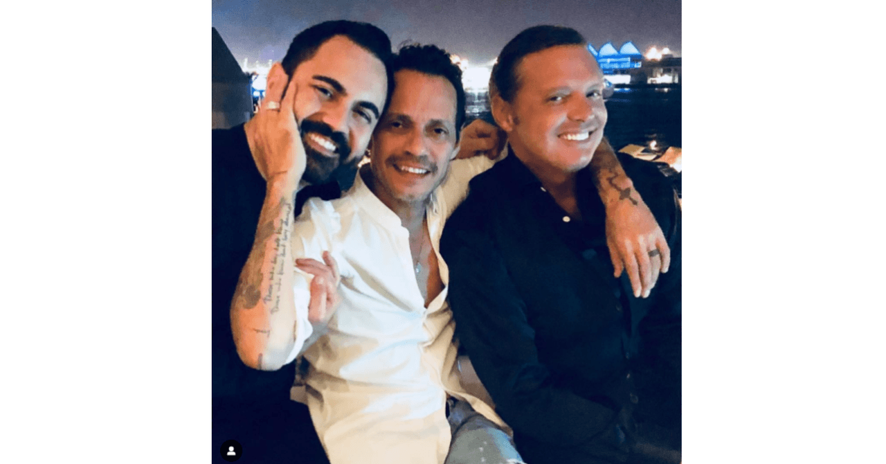 Mac Anthony y Luis Miguel