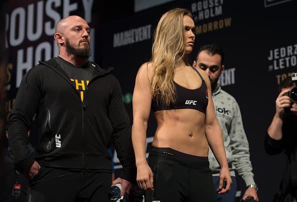 Ronda Rousey regresa a la actividad al enfrentar a Amanda Nunes