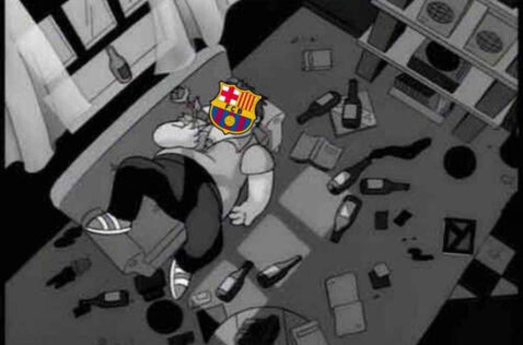Diviértete con los mejores memes de la derrota 3-0 del Barcelona en UEFA Champions League.