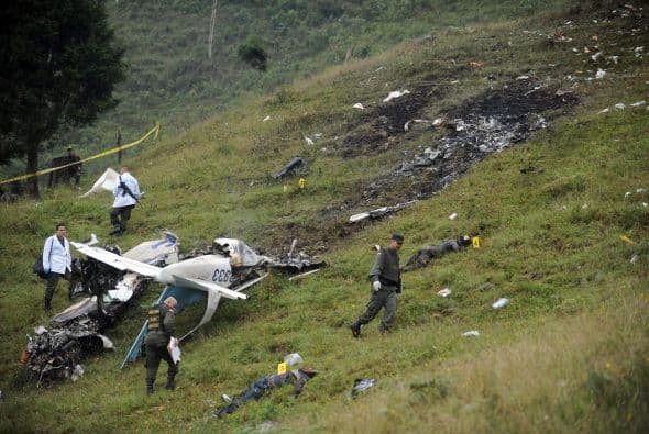 Entre los ocupantes estaban dos policías que estaban adscritos a la estación de Vigía del Fuerte, población del mismo departamento y destino del trágico vuelo.