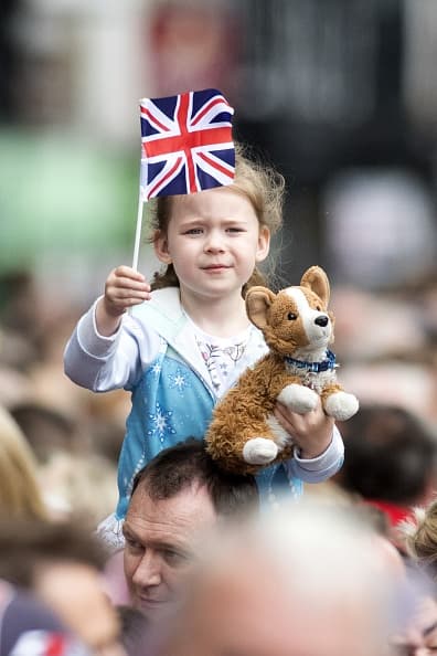 Otras piezas de la mercancía real que contribuyeron al registro incluyeron una variedad de peluches de 
<b><a href="https://www.univision.com/entretenimiento/la-casa-real-britanica-se-viste-de-luto-un-mes-antes-de-la-boda-del-principe-harry-fotos">perritos corgi</a></b> que rindieron homenaje a las mascotas favoritas de la reina Isabel II.