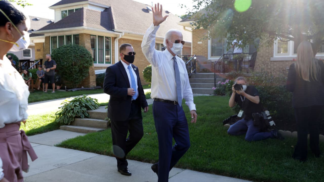 Biden habló por teléfono con Jacob Blake y se reunió con su familia en Kenosha