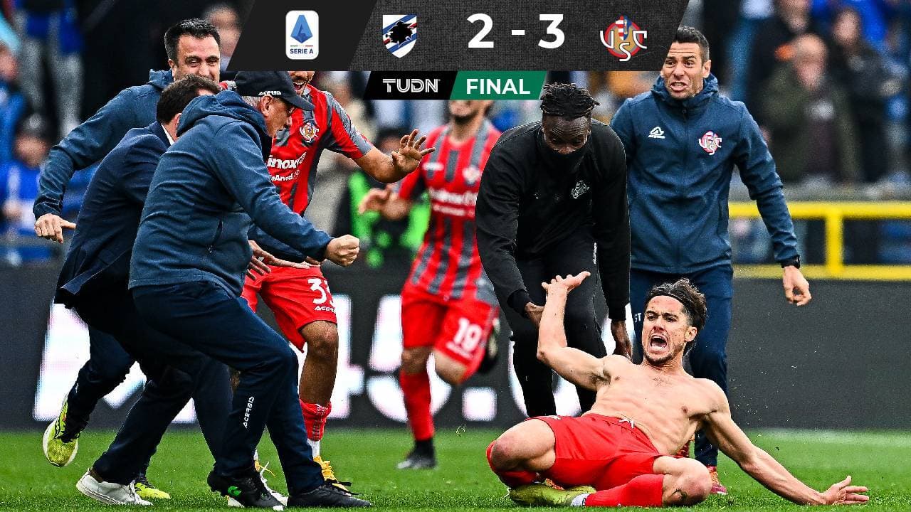 Johan Vásquez fue banca en la remontada de Cremonese a Sampdoria 