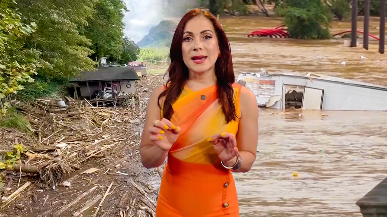 Por qué Helene fue una tormenta tan destructiva en varios estados; meteoróloga lo explica