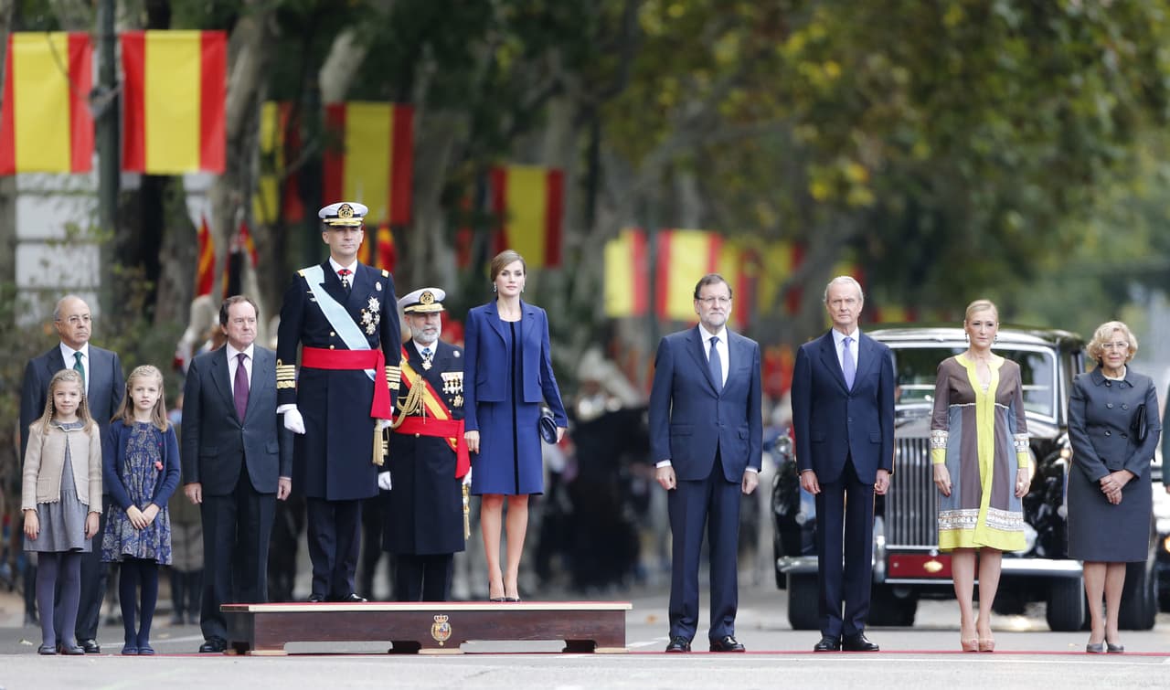El rey Felipe VI y la reina Letizia lucieron de gala para tan importante ocasión.