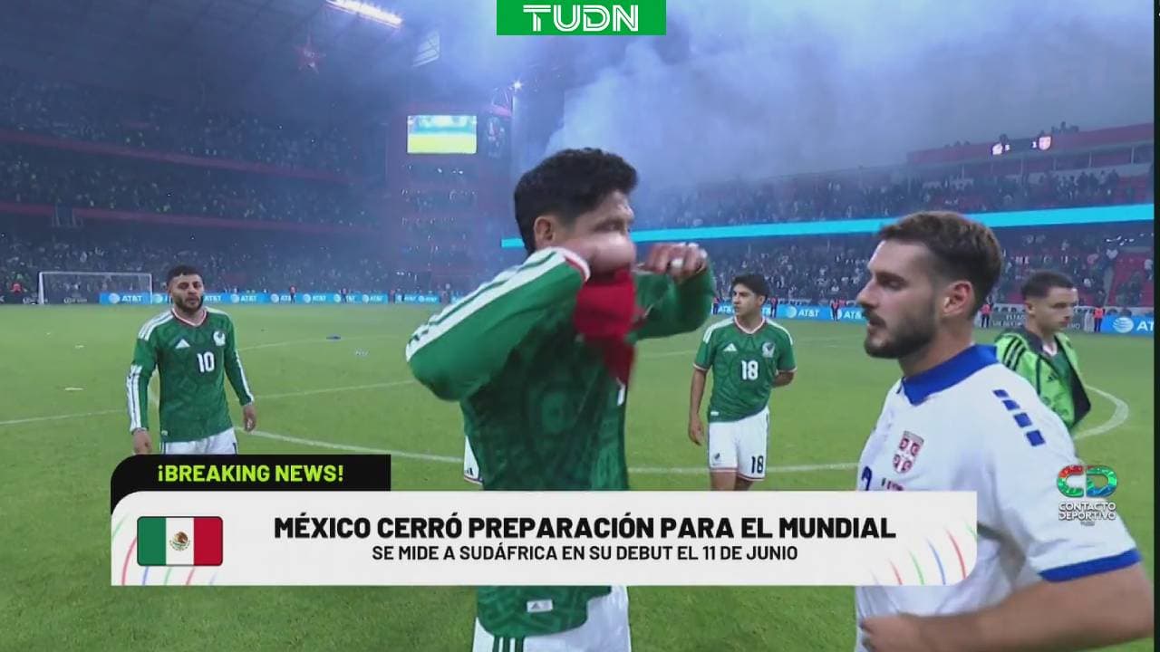 ¿Lo vieron? Este fue el jugador de Serbia que se quedó con la playera de Edson