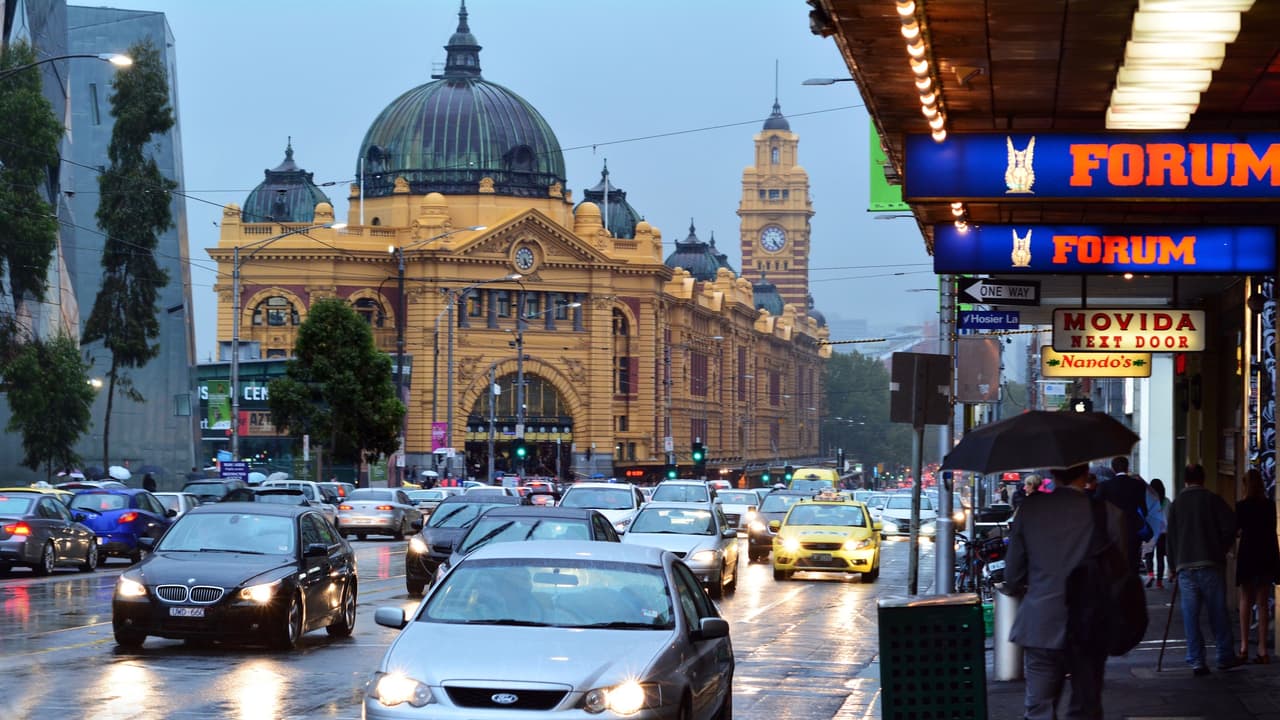 <h3 class="cms-H3-H3">17. Melbourne, Australia</h3>
<br>Puesto en 2017: 
<b>15</b>
<br>Horas perdidas por habitante en tráfico pesado: 
<b>118</b>