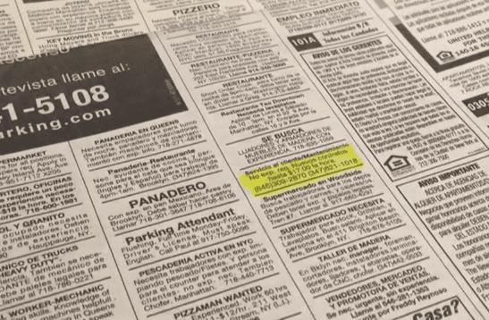 Que no te hagan pagar por certificaciones que no necesitas para un empleo en Nueva York 