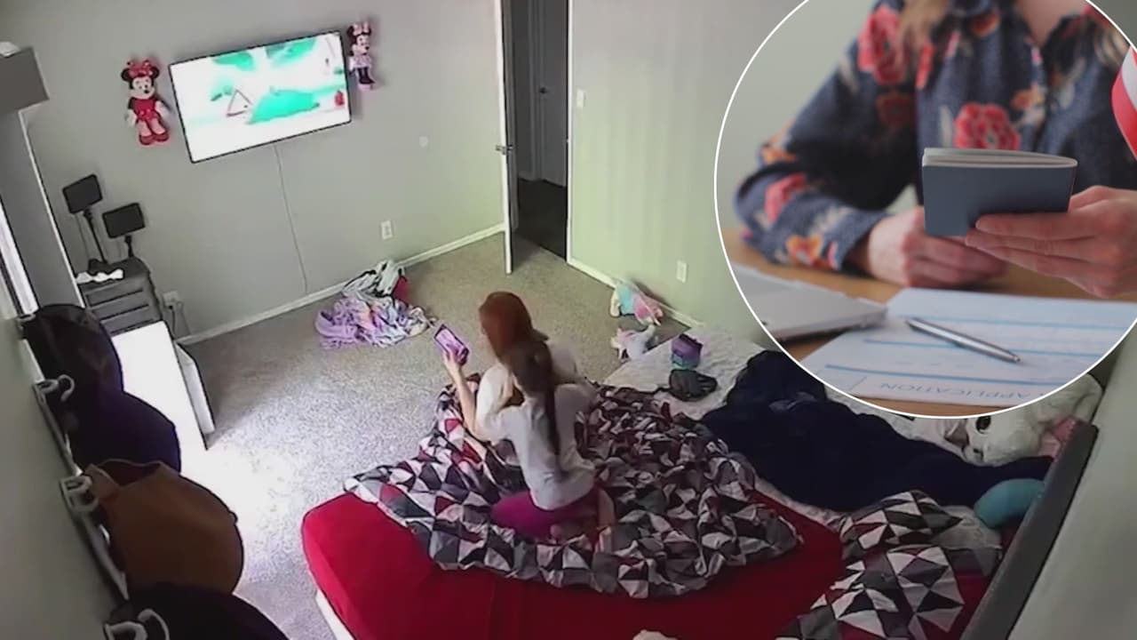 Video del momento en el que dos balas atraviesan el departamento de una familia hispana en Dunwoody