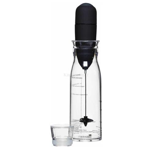 <b>Mezlcador de aderezos</b>: los hay eléctricos y manuales. Una de sus grandes ventajas es que el envase tiene grabadas las medidas exactas para varias recetas de aderezos y son de materiales que te permiten refrigerar los sobrantes.| 
<b><a href="http://www.rianderian.com/">Rian de Rian</a></b> $16,99.