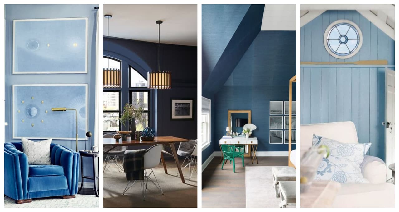 Entrar en un hogar es encontrar la personalidad de quien la habita, ya sea en los cuadros, los muebles, el acomodo y sobretodo en los colores que tiene en su casa, este año si entras a una casa y está pintada de azul, estarás en una casa 'Trendy'.