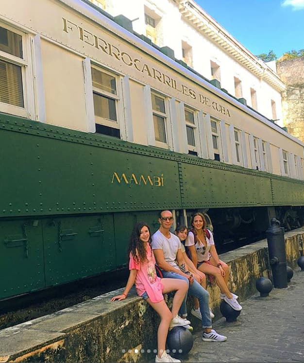 <b>Andrea Legarreta</b> y su familia hicieron maletas para darle la bienvenidad al año 2018 desde la bella isla de Cuba.