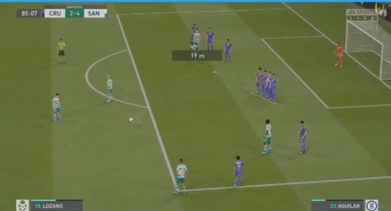 Cruz Azul no logra salir del sótano y esta vez caen frente al Santos de Eduardo Aguirre con un marcador de 3-4.