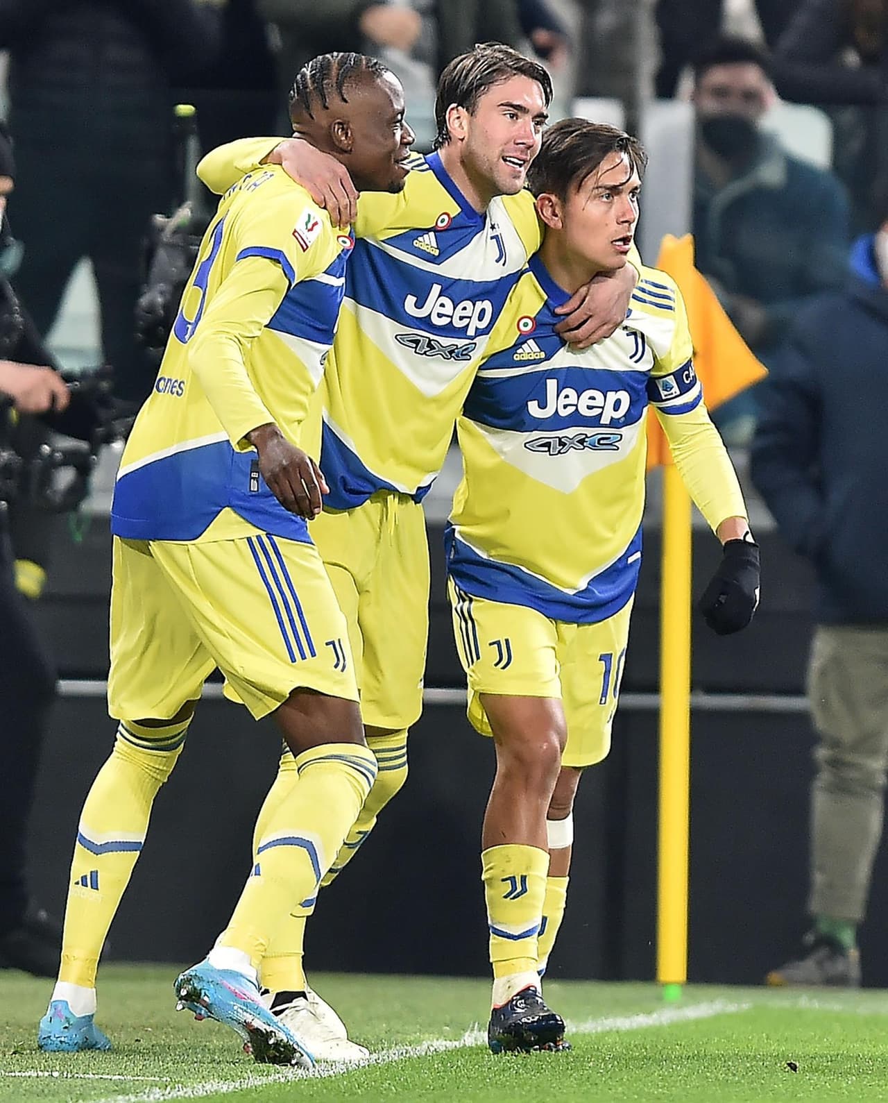 Juventus derrota 2-1 al Sassuolo y es el otro semifinalista de la Coppa Italia. Paulo Dybala y Dusan Vlahovic marcaron la diferencia durante el encuentro. Traore anotó el tanto en solitario para los Neroverdi.