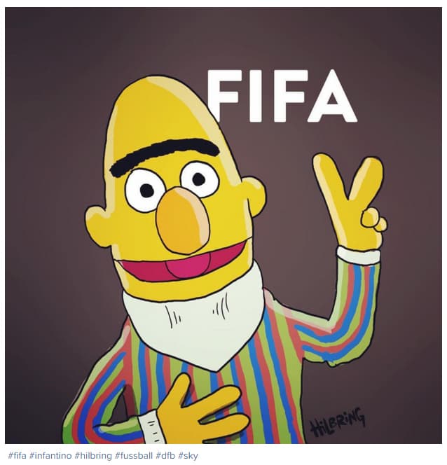 Las bromas en la red no paran luego de que se eligiera al directivo italo-suizo para presidir el máximo organismo del fútbol mundial.