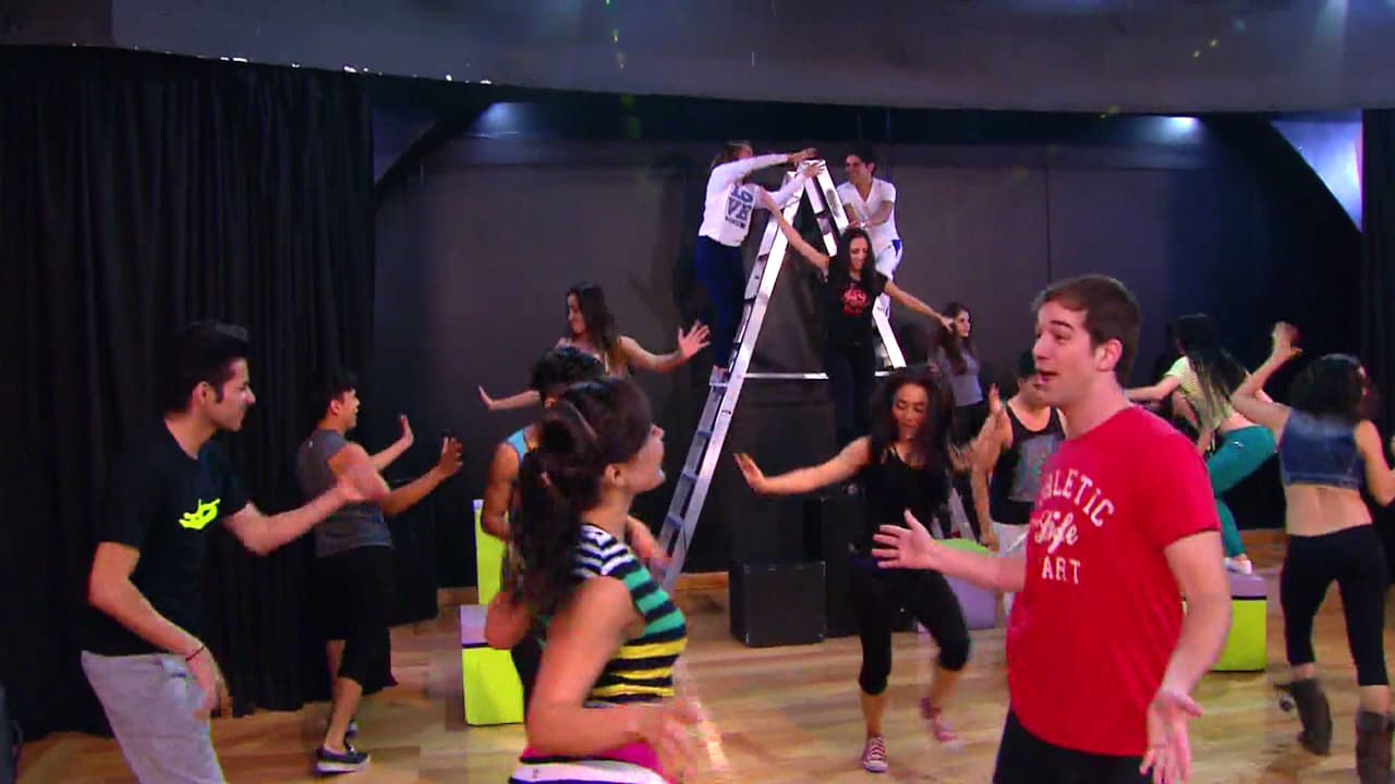 En cuanto llegaron al ensayo, Diego y Carmen le sacaron brillo a la pista.