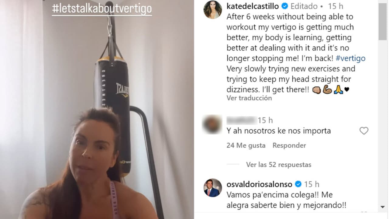 Así reapareció Kate del Castillo para explicar el padecimiento de salud que presentó en últimas semanas.
