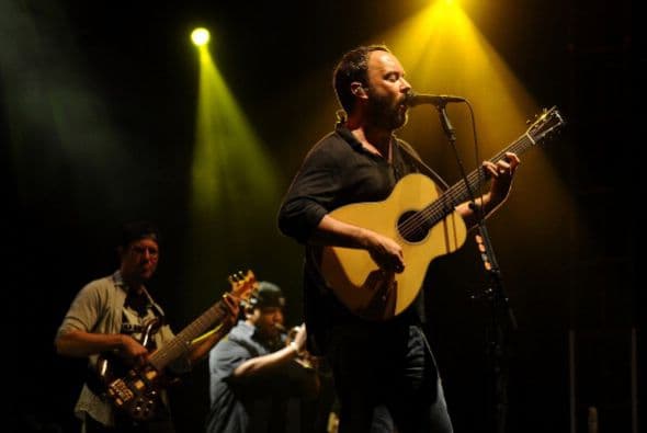 5. Dave Matthews Band; 1,059,266 dólares; 54.34 dólares.