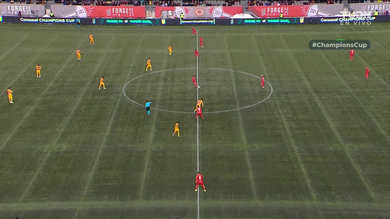 ¡Arranca el juego! Forge vs. Tigres en la Concacaf Champions Cup