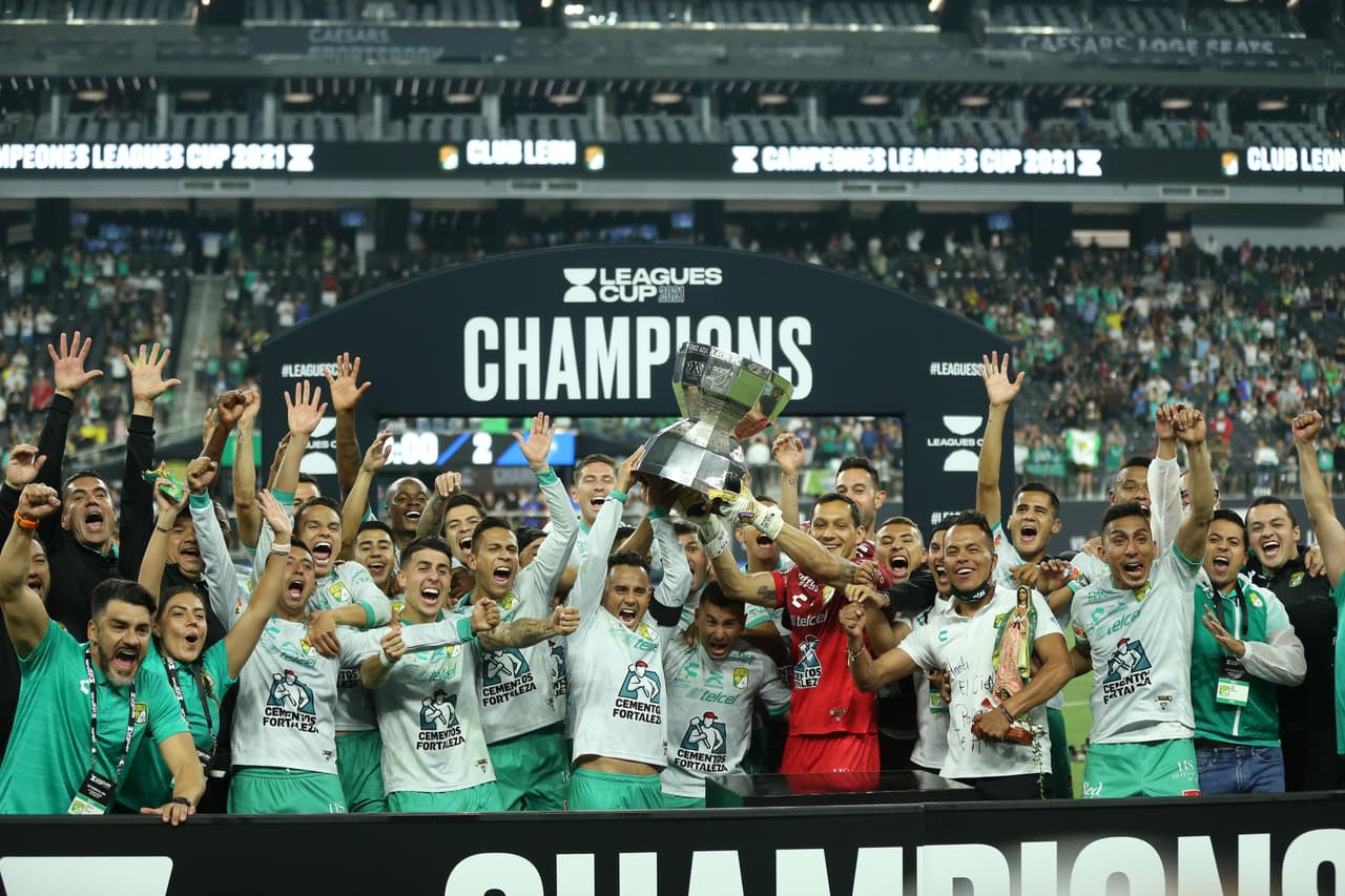 León remontó una desventaja de 1-0 y terminan quedandose con el encuentro 2-3 y se coronan en la Leagues Cup.