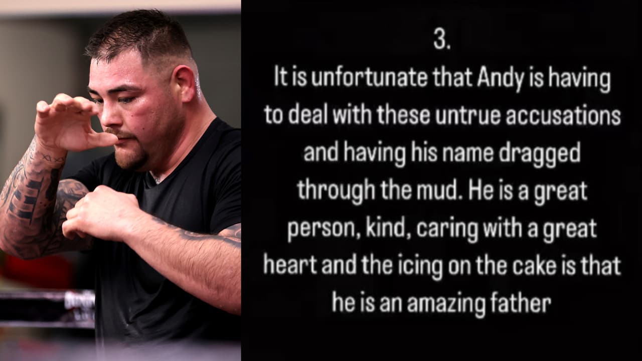 Sandra Nicole, ex de Andy Ruiz Jr., también habría salido en su defensa ante señalamientos "falsos".