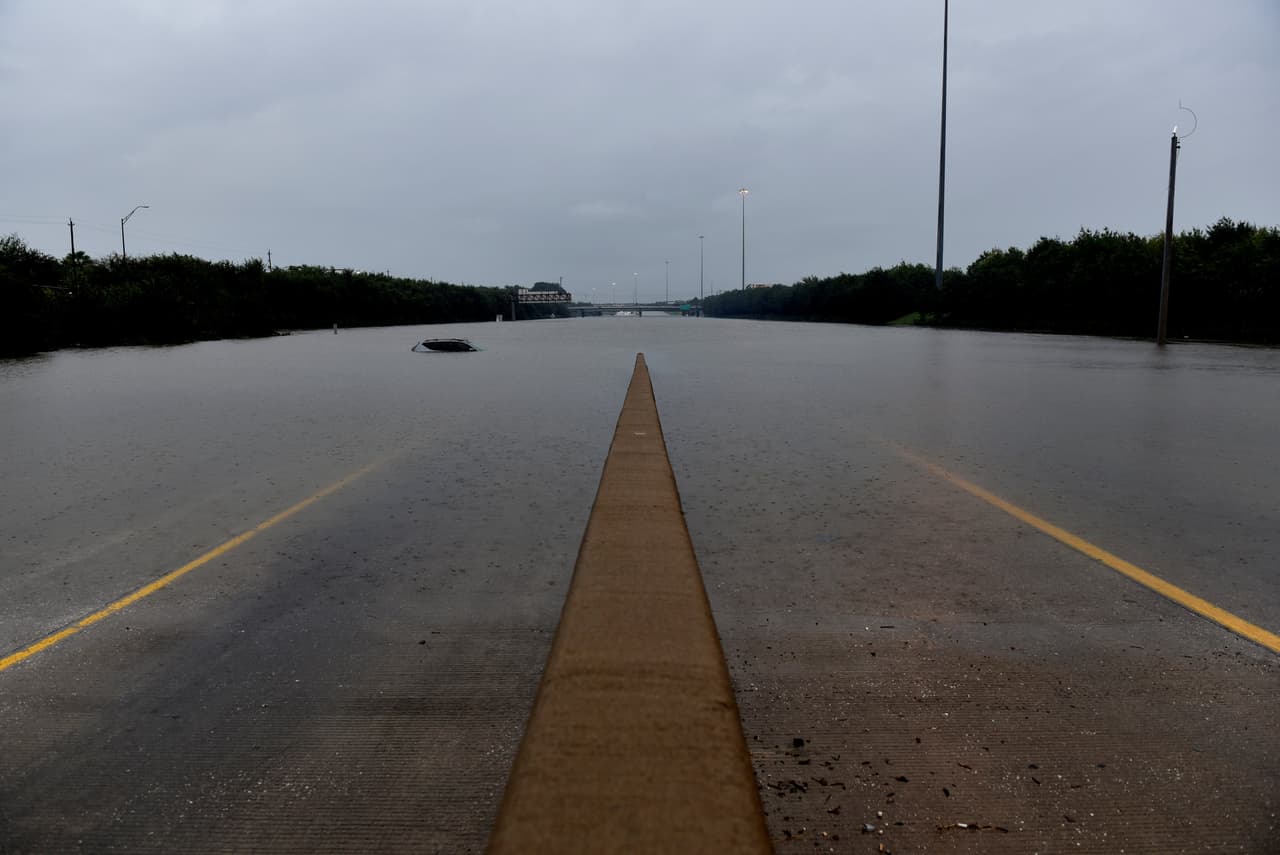 Esta es la Interestatal 610 en Houston.