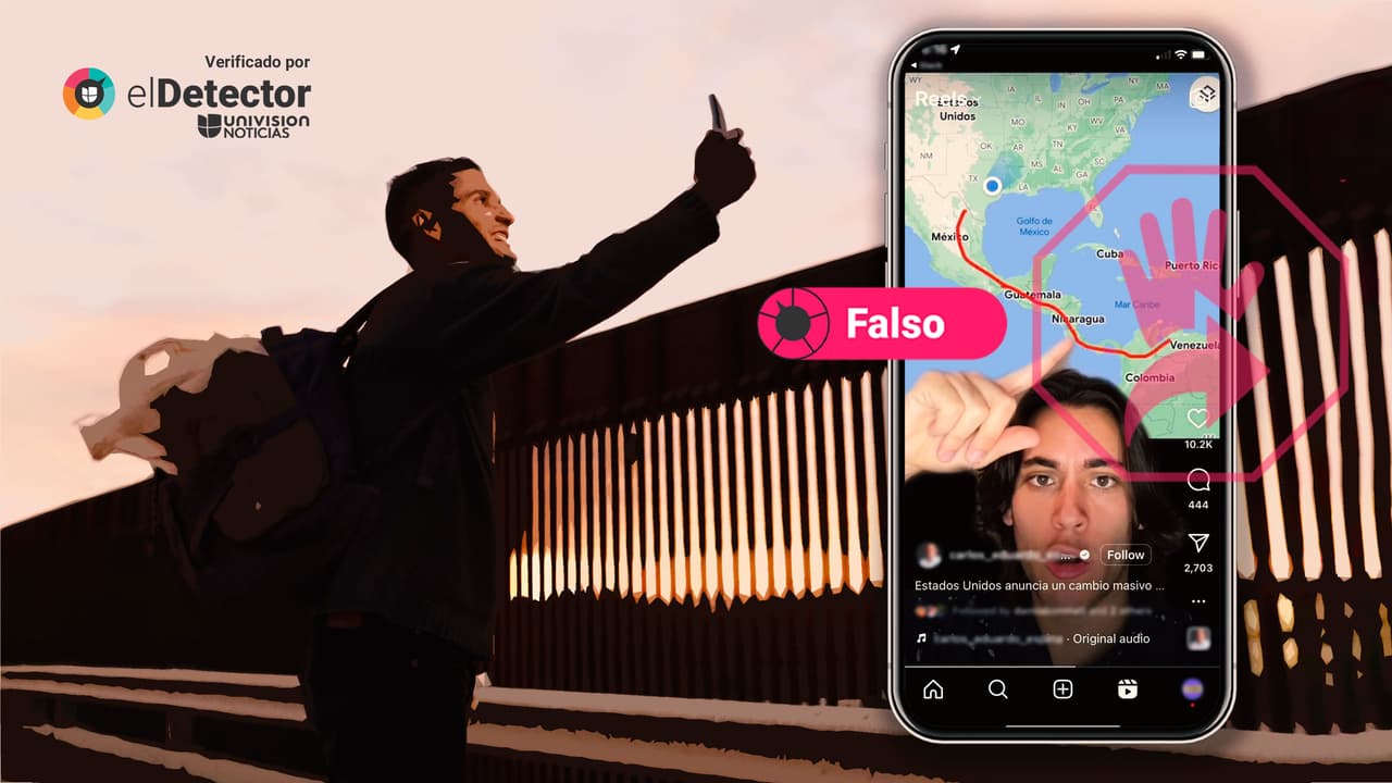 Es falso que los migrantes deban solicitar asilo en todos los países por los que pasen para poder pedirlo en EEUU