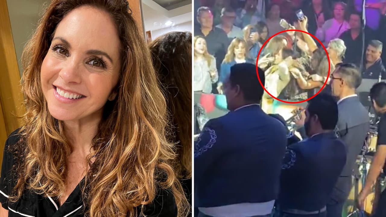 Lucero sufre agresión en pleno concierto: le halan el pelo mientras se tomaba fotos con sus fans